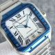 Swiss Replica Cartier Santos Large Model Blue PVD Watch with Smartlink Strap 2824 Movement (3)_th.jpg